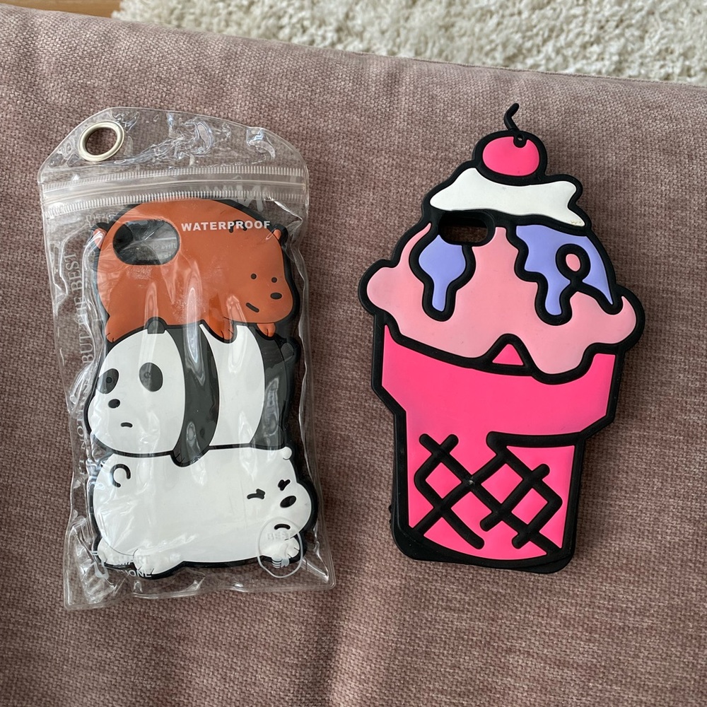 TWO iphone 6/7 cases